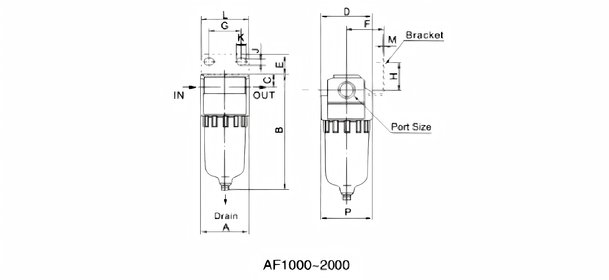 SMC MINI Filter Air filte