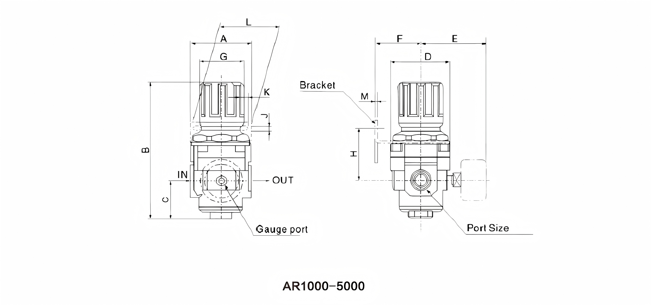 SMC MINI Regulator Air regulator
