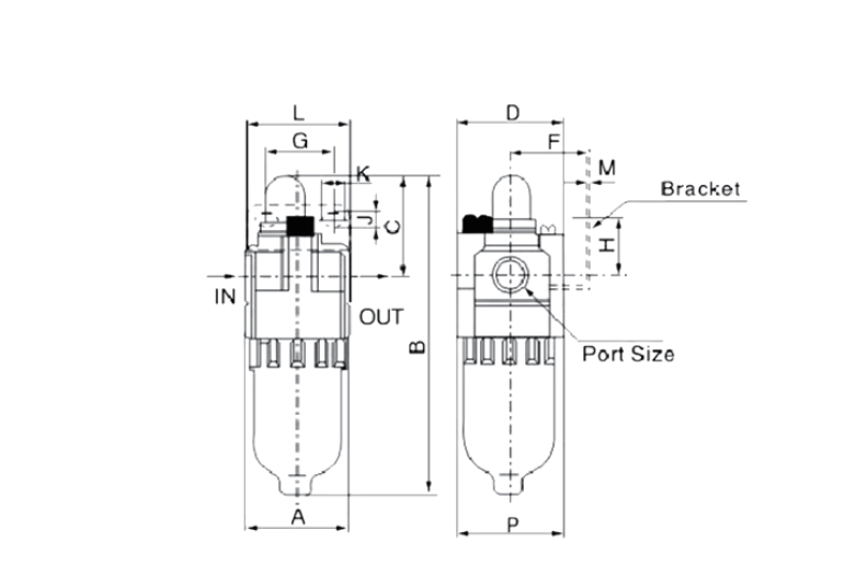 AL2000 size AL2000 size