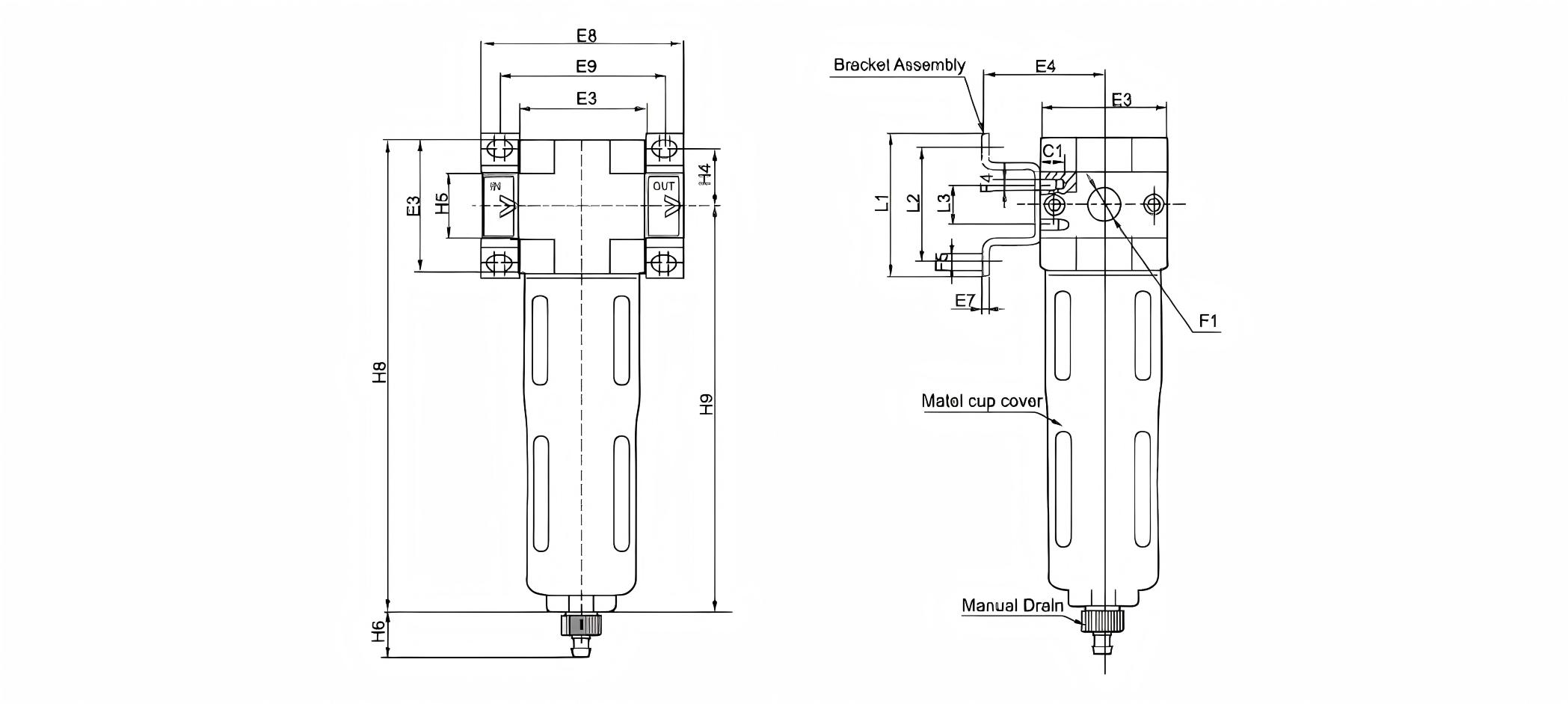 Festo Filtr Air Pressure Filter