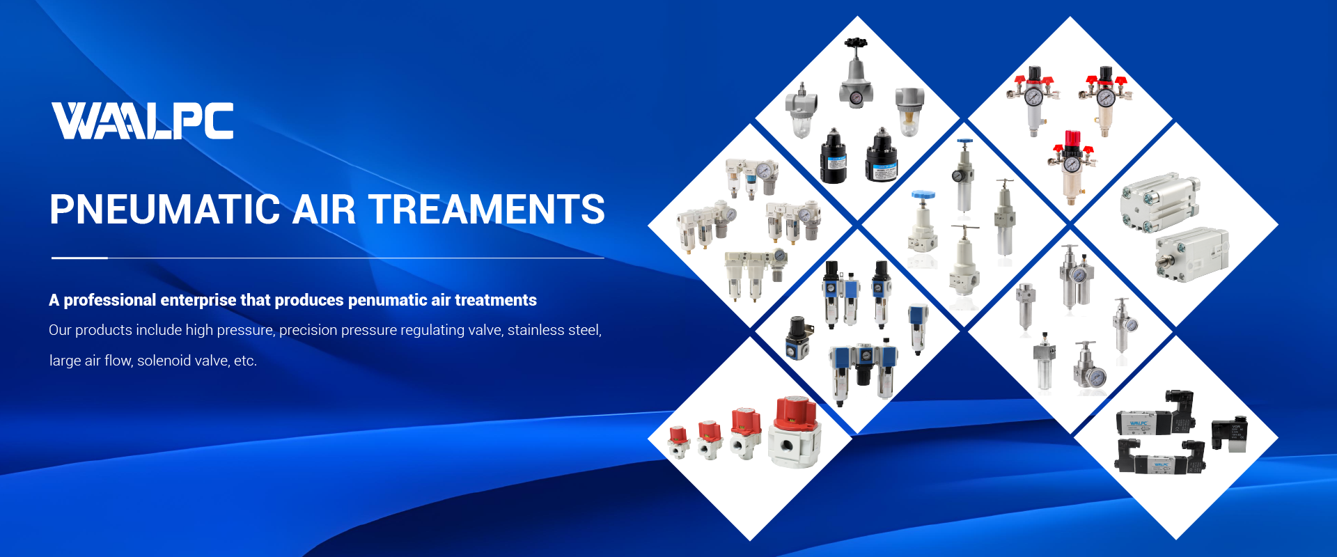 Air source treatment manufacturer Pneumatic components supplier