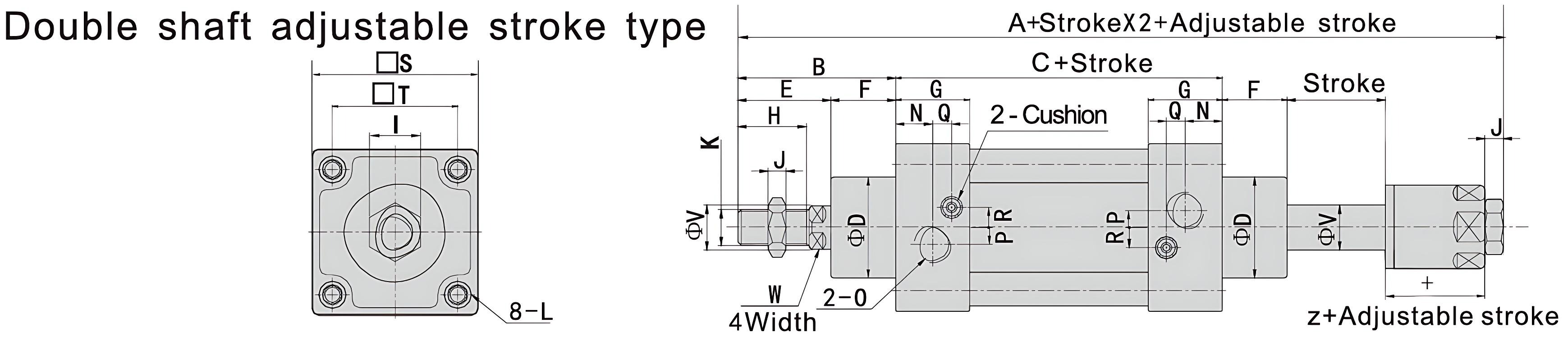 SI Series Standard Pneumatic Cylinder SI Series Standard Pneumatic Cylinder
