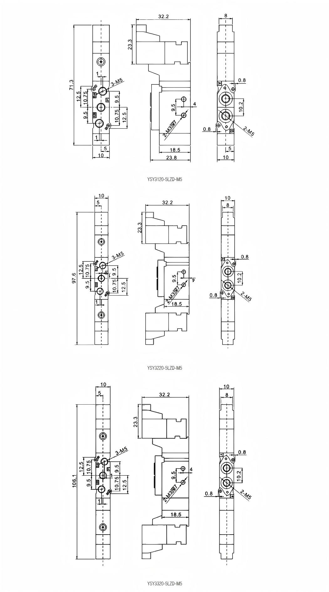 YSY3000 solenoid valve YSY3000 solenoid valve
