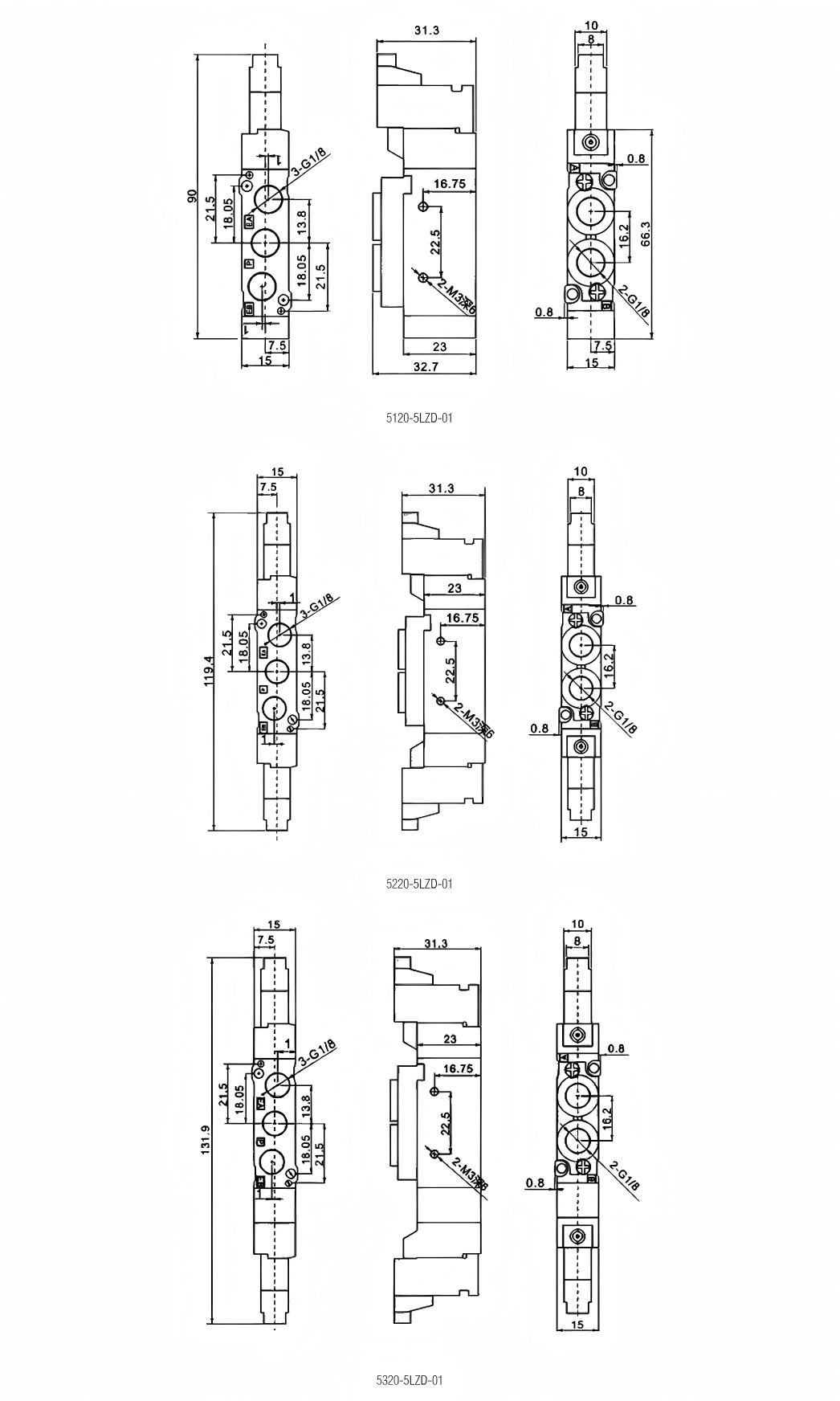 YSY5000 Series Solenoid Valve YSY51 solenoid valve