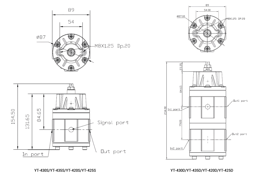 Lock up valve YT420