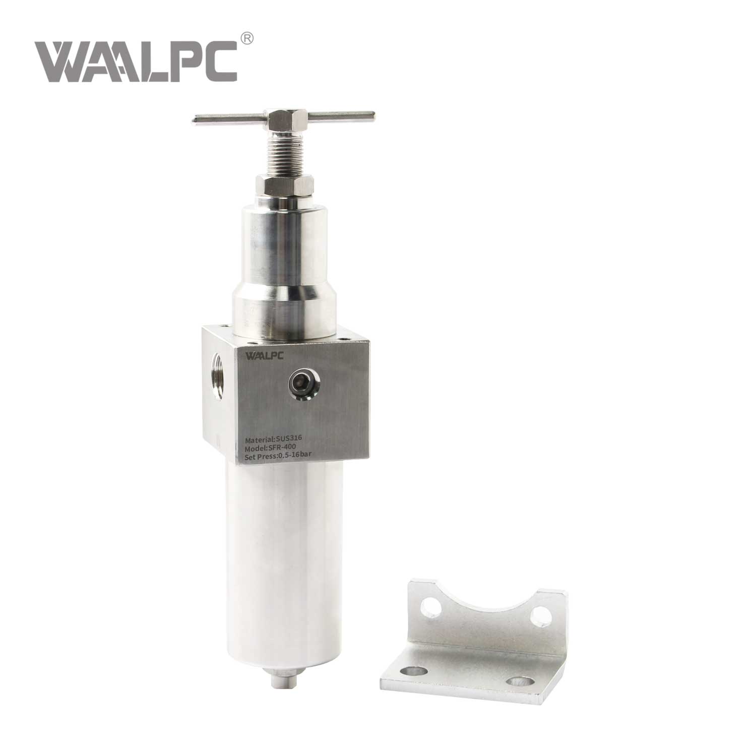 Stainless Steel Pneumatic Components Regulator High Corrosion Resistance Air Source Solutions for Harsh Environments