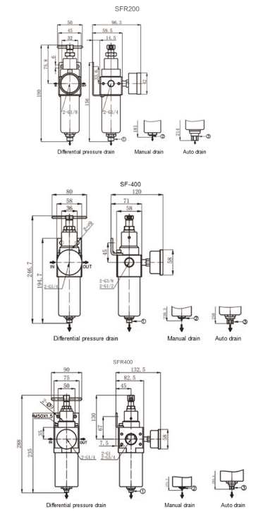 Air filter & regulator