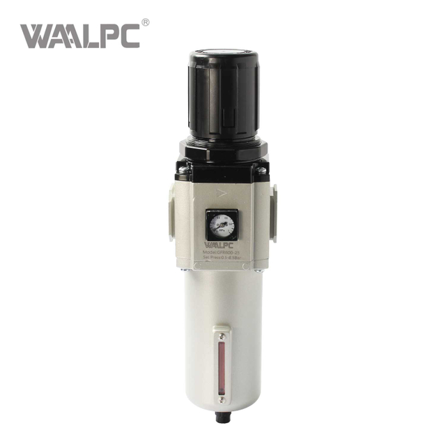 Série Waalpc Airtac G GFR600 3/4 1 ′ ′ OEM OEM Industrial Industrial Pneumatic Compressor Pressão Reduzindo o Regulador da Válvula Filtro de Air Filtro Separador de Água FRL