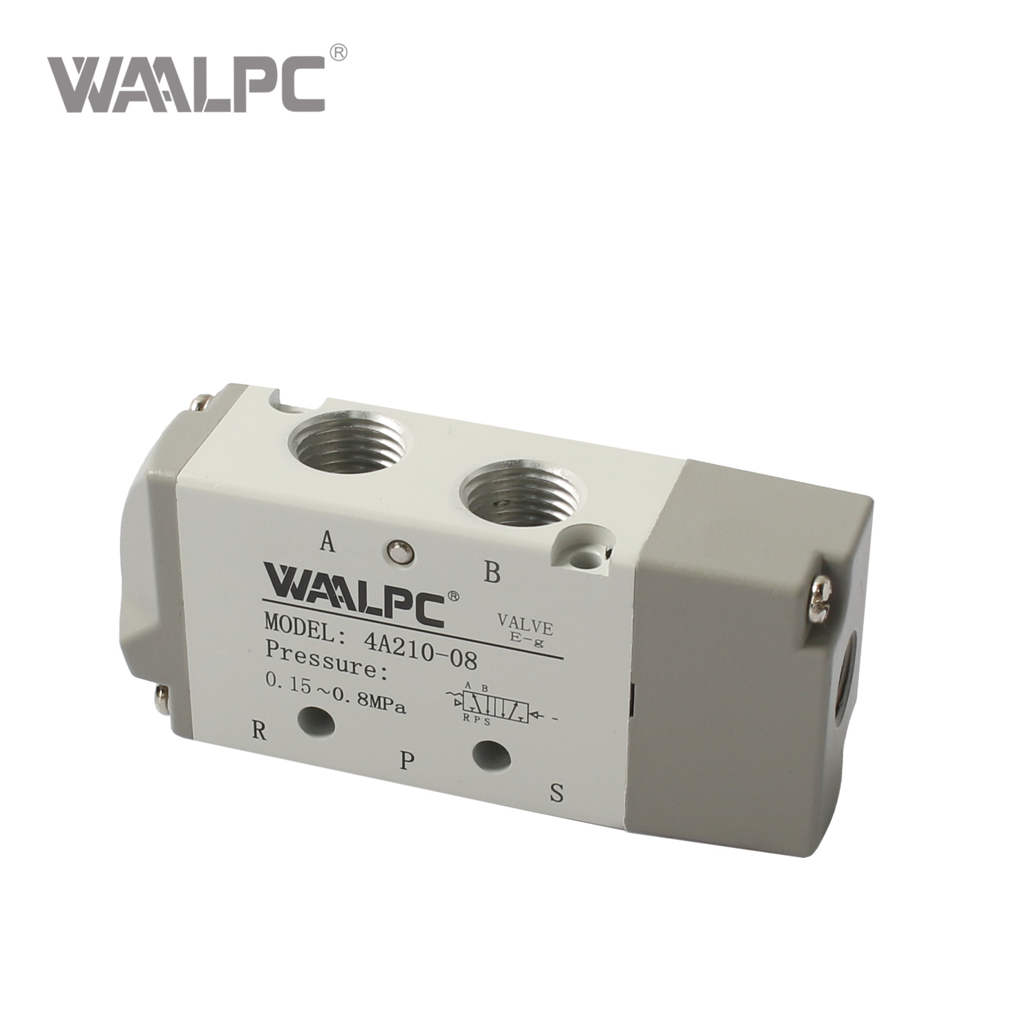 AIRTAC 4A Series 5/2-Way Air Pilot Control Valve Pilot Operated (PT1/8 To PT1/4 Ports, -20°C~70°C) Air Control Valve