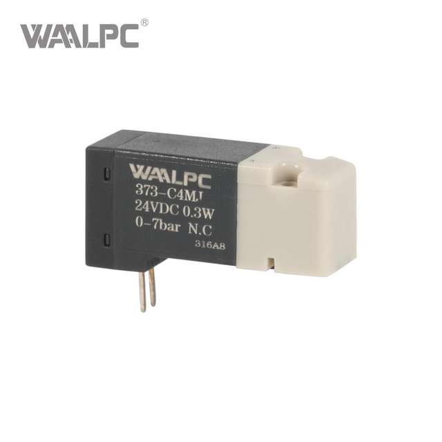 Soupape d'électrovanne de 10 mm 373-C4MJ 2/2 3/2 Way Normalement fermé (NC) Mini pour les générateurs d'oxygène médical