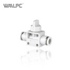 Manual Valve Connector Aluminum Copper Plastic Pneumatic One-touch External Thread Quick
