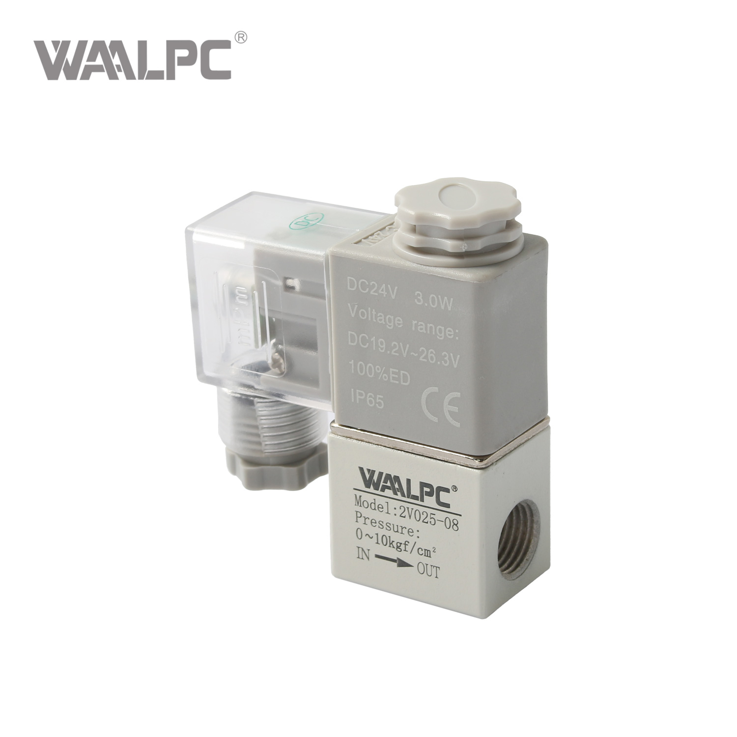 2/2-Way Solenoid Valves 2V025 Rapid Response Pneumatic Control Valves PT1/8'' Normally Closed for Industrial Automation