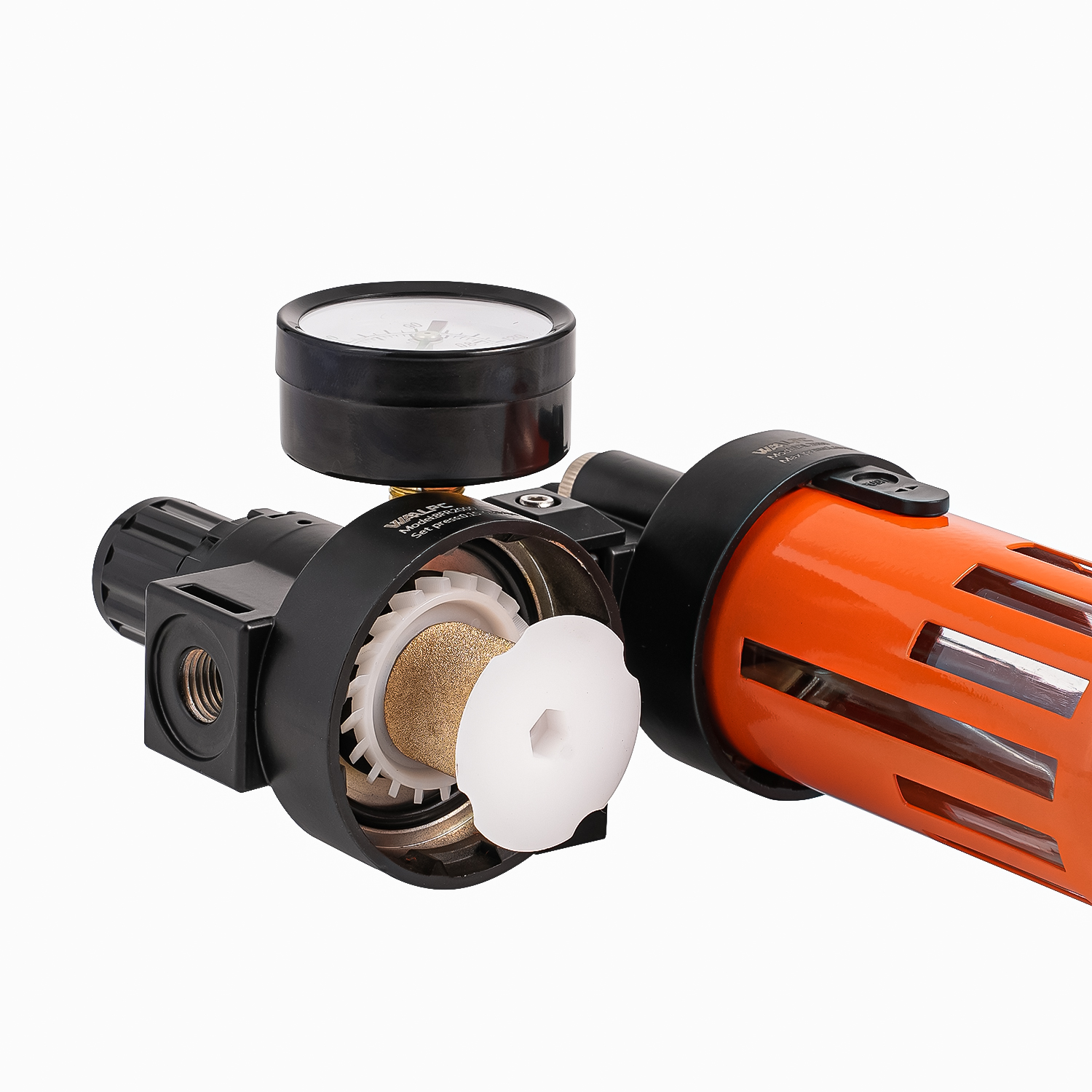 BFC2000 China OEM 5μm 25μm 40μm BC Series Airtac Type 1/2'' 1/4'' Pressure Regulator Lubricator F.R.L Unit Air Filter Combination