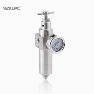 SFRL200 5um 4um 20Bar 1'' OEM 1.5'' NPT PT G Air Source Treatment 316 Stainless Steel F. R. L Combination for Anti-corrosion Environment