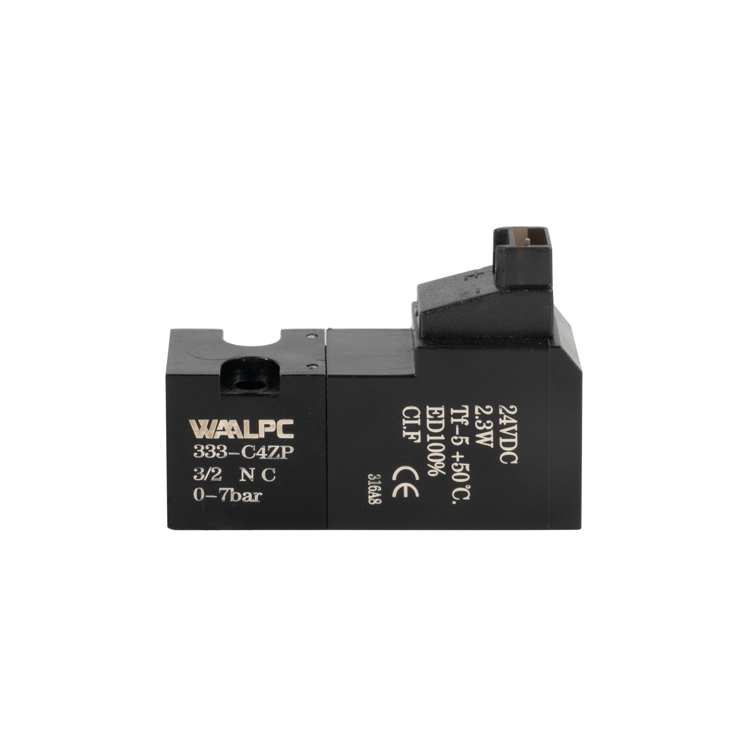 333-C4ZP 15mm Pneumatic 6V/12V/24V 3/2 NC Pilot Solenoid Valves for medical industry respirators