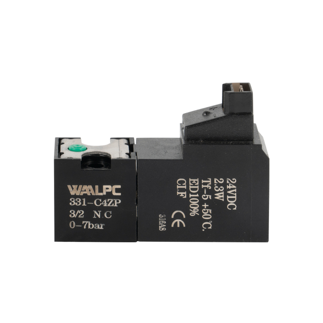331-C4ZP 15 mm pneumatische 6 V/12 V/24V 3/2 NC Pilotmagnetventile für Sauerstoffgeneratoren