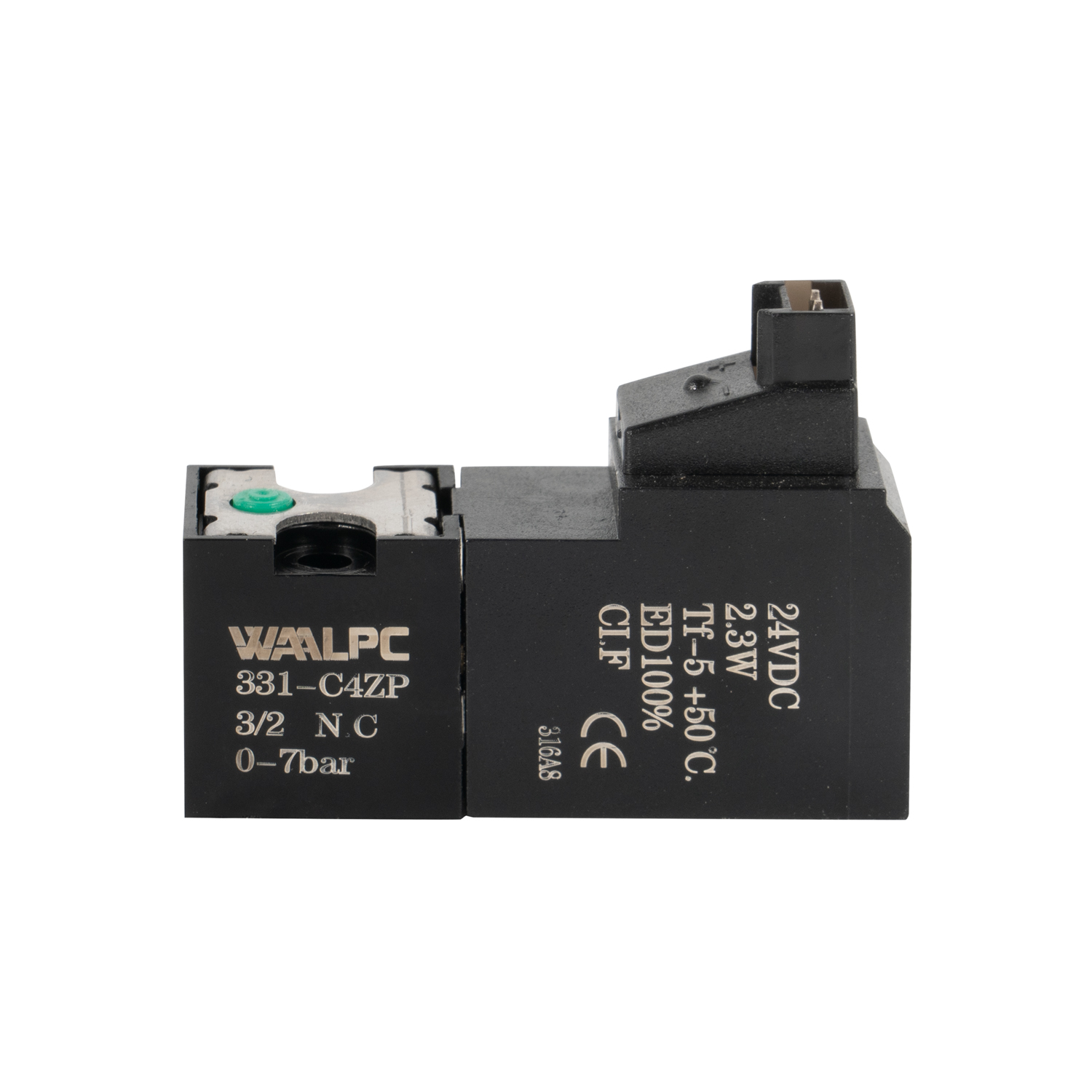 331-C4C 15mm Pneumatic 6V/12V/24V 3/2 NC Pilot Solenoid Valves for Sock Knitting Machine
