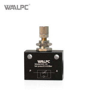 One-Way Throttle Valve ASC-10 1500L/min Flow 25MPa Pressure 3/8