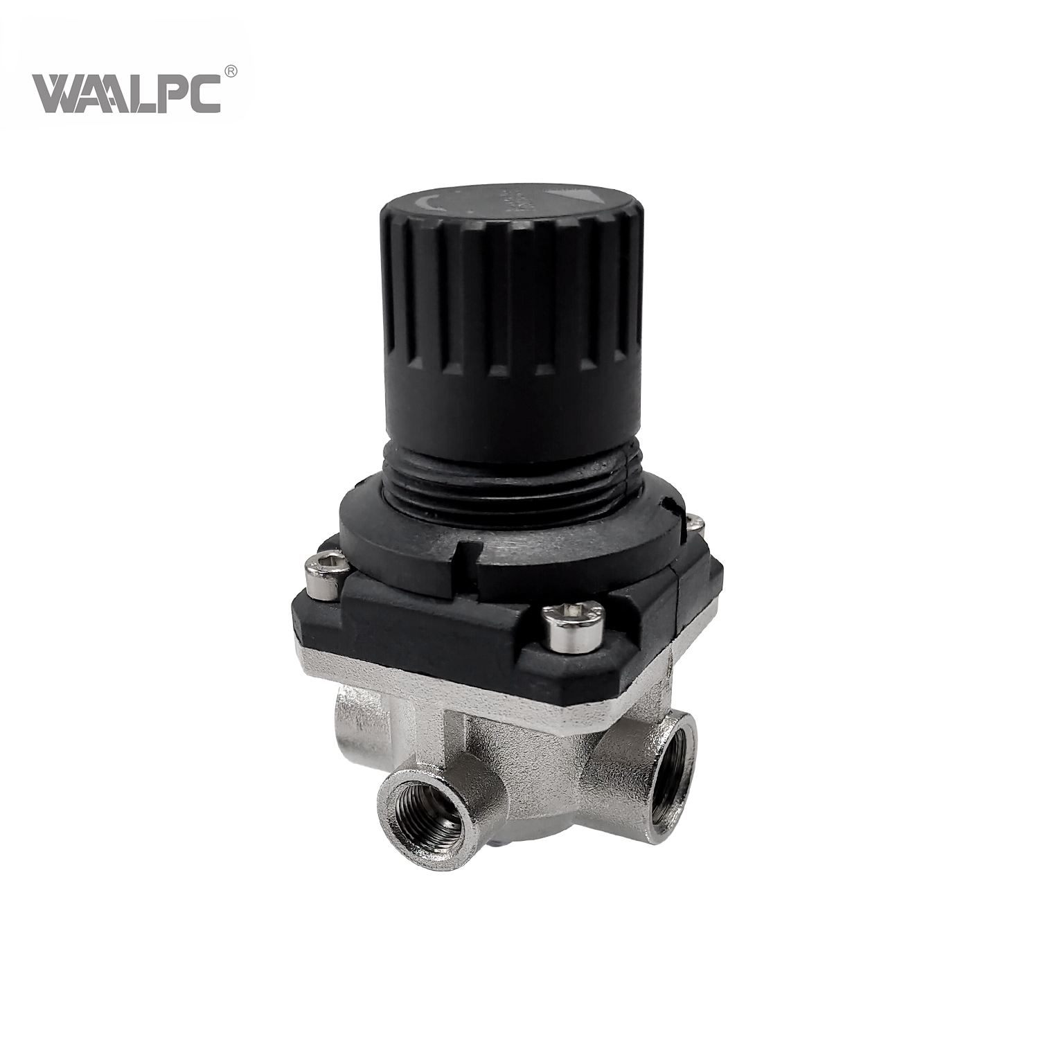 Camozzi M Series Self-Relieving Micro Regulator G1/8′′ G1/4′′ Pneumatic Pressure Reducing Valve with Overflow Hole Re-Flux Function