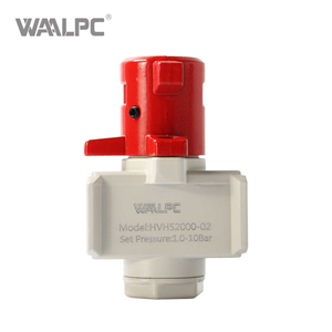 Residual Pressure Relief Valve SMC Type 1/8 1/4′′ NPT Port Adjustable Pressure Release for Hydraulic/Pneumatic Systems (CE/ISO Certified)