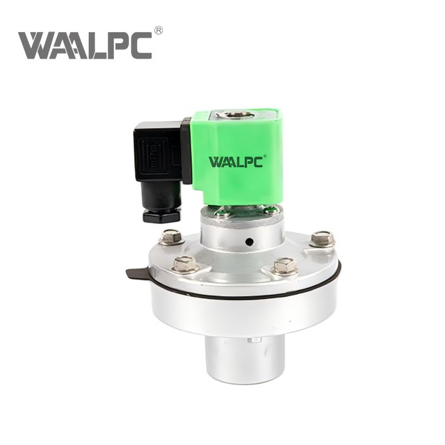 Submerged-Flange Type Solenoid Pulse Valve for Dust Collector Systems - High Flow, Fast Response, Durable Diaphragm Design G1-4'' 8bar