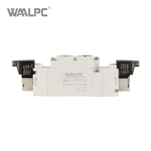 SMC Solenoid Valve Double Coil Pilot-Operated Electric 3 Position 5 Way Connection YSY7220-02 1/4