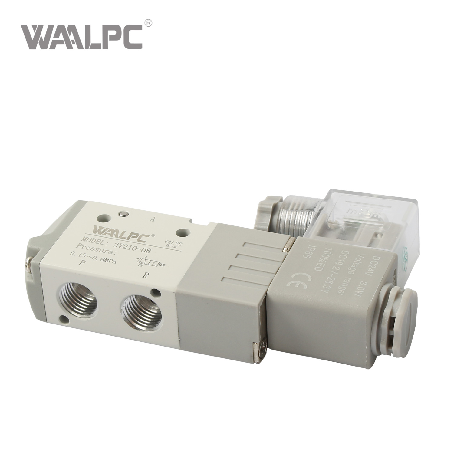 Fabricante de China ASCO Tipo 3V210 Válvula solenoide de 3/2 válvulas PT1/4 '' Válvula de control de aire neumático eléctrico