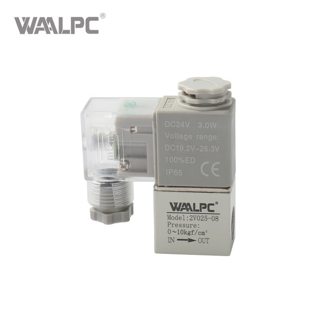 2/2-Way Solenoid Valves 2V025 Rapid Response Pneumatic Control Valves PT1/8'' Normally Closed for Industrial Automation