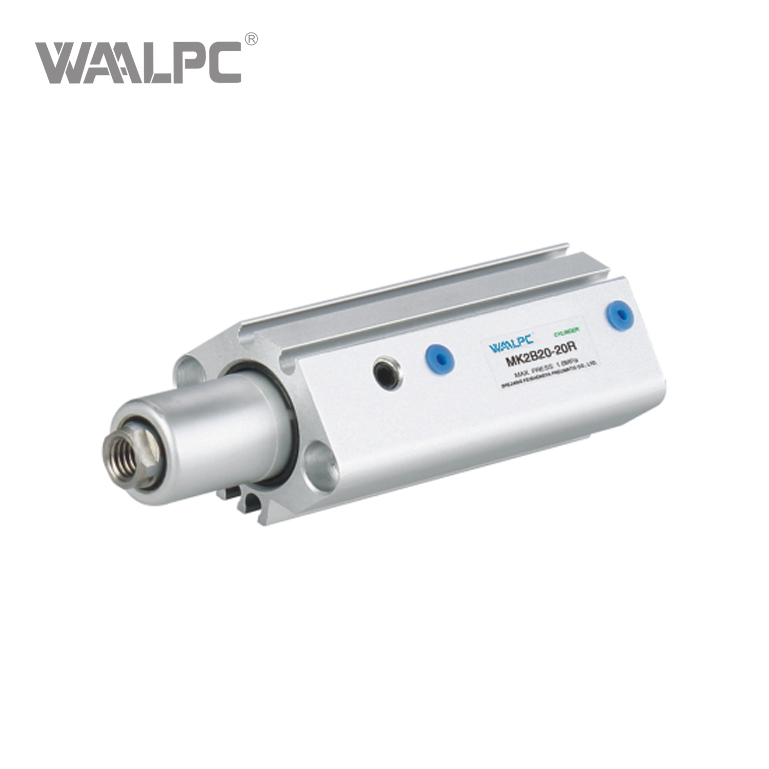 Standard Customized Pneumatic Linear Guide Way MK Series Compact Square Body Sliders Cylinder Air Cylinder Double Acting Single Rod with Built-in Magnet