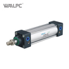 SC Series ISO 15552 Standard Pneumatic Cylinder, Compact & Space-Saving Design, Double-Acting with Adjustable Cushioning