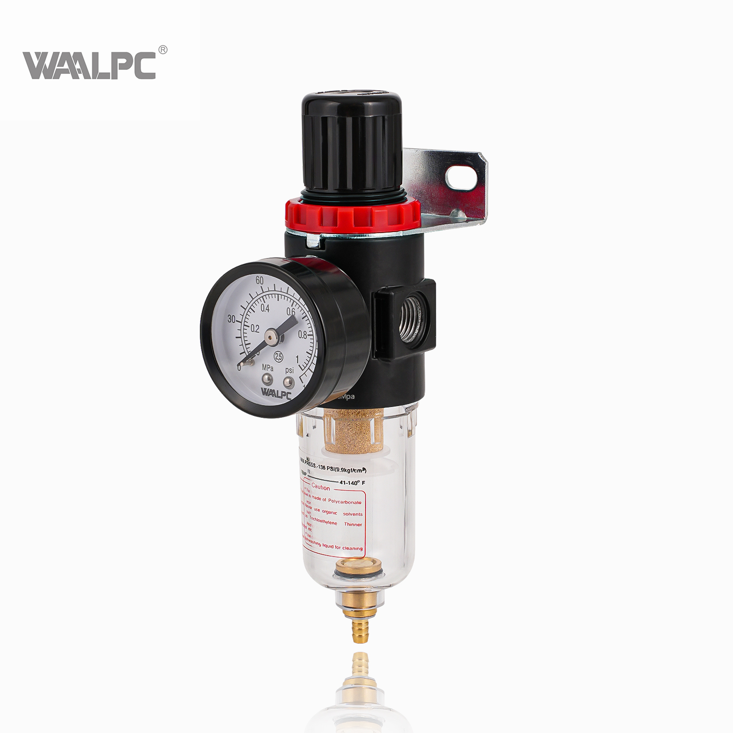 AFR2000 PT NPT G 1/8'' 1/4'' 3/8'' 1/2'' Air Filter Regulator for Automation Equipments