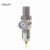 AW4000 white SMC 3/8'' 1/2'' 3/4'' Pneumatic Air Filter Regulator Pressure reducing valve with Gauge for Automation equipment manual drain