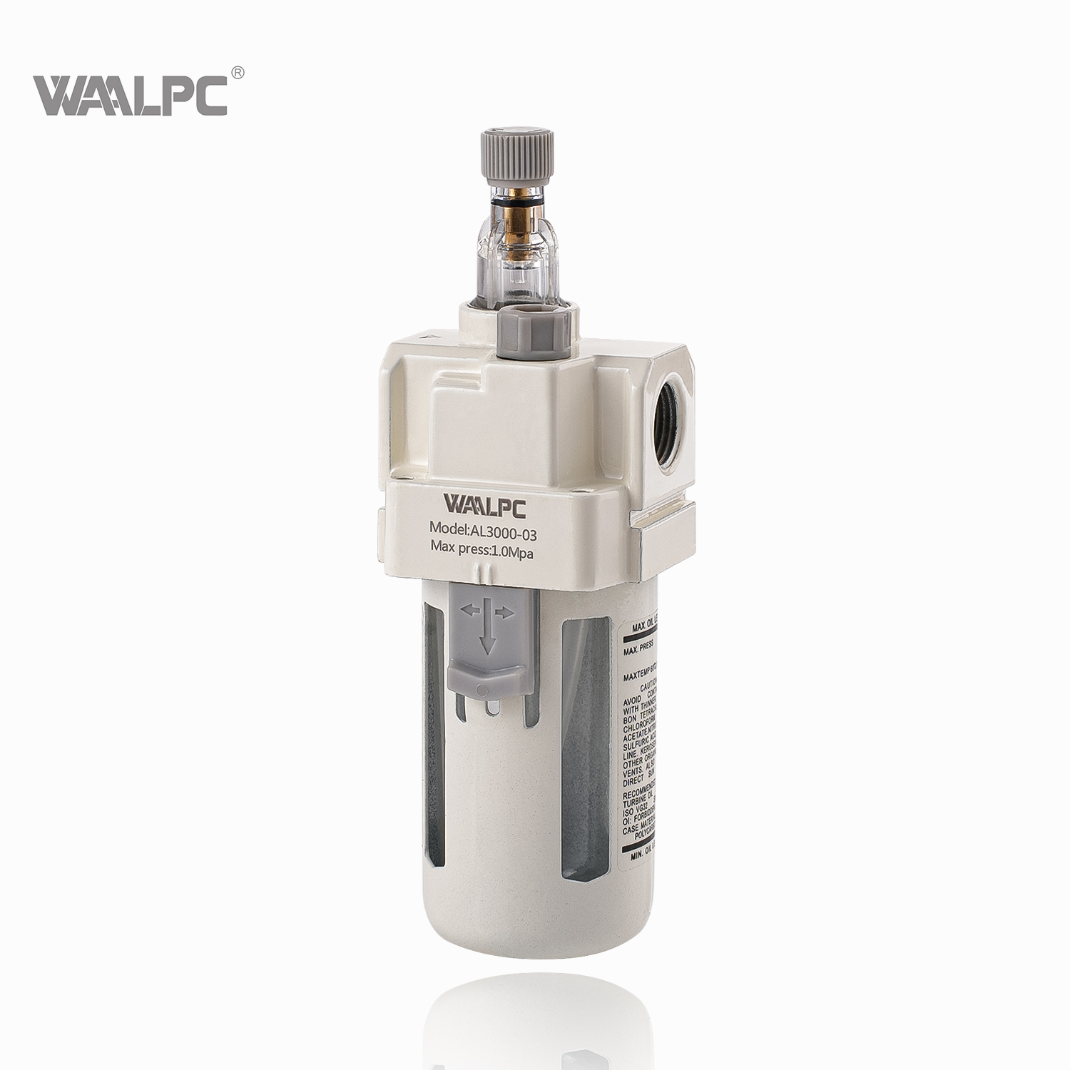 AL5000 white SMC Type 3/4′′ 1''Pneumatic Air Pressure Valve Oil Fog Separator filter Lubricator Automation equipment