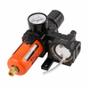 AC3010 Orange SMC3/8'' 1/4'' Compressed Air Regulator Trap Filter Lubricator Pressure Reducing Valve Oil Separator Frl for Mechanical equipment