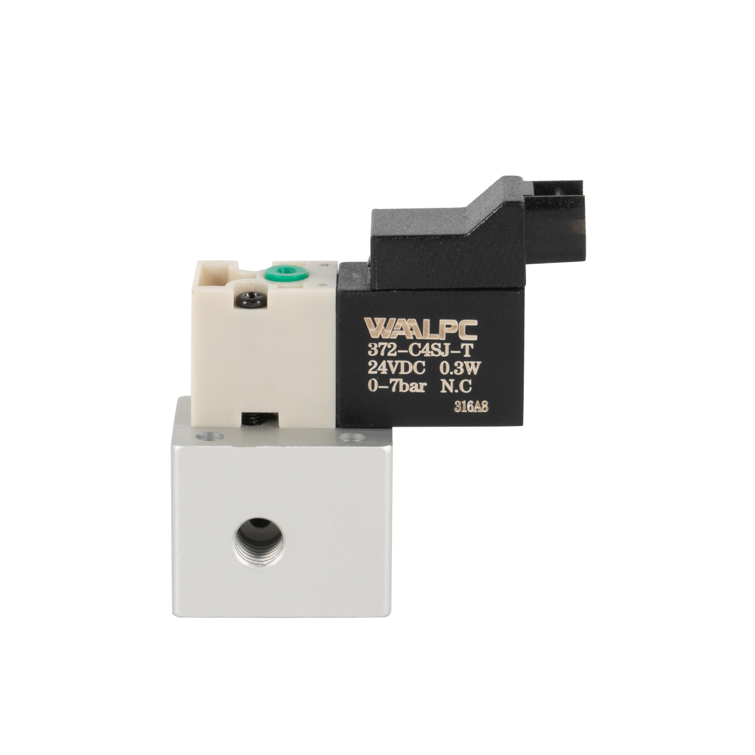 372-C4SJ-T 2/2 2/3 way 10mm normally closed (NC) Mini Solenoid Valve for Ventilator. Medical Machines DC6V/12V/24V 240V