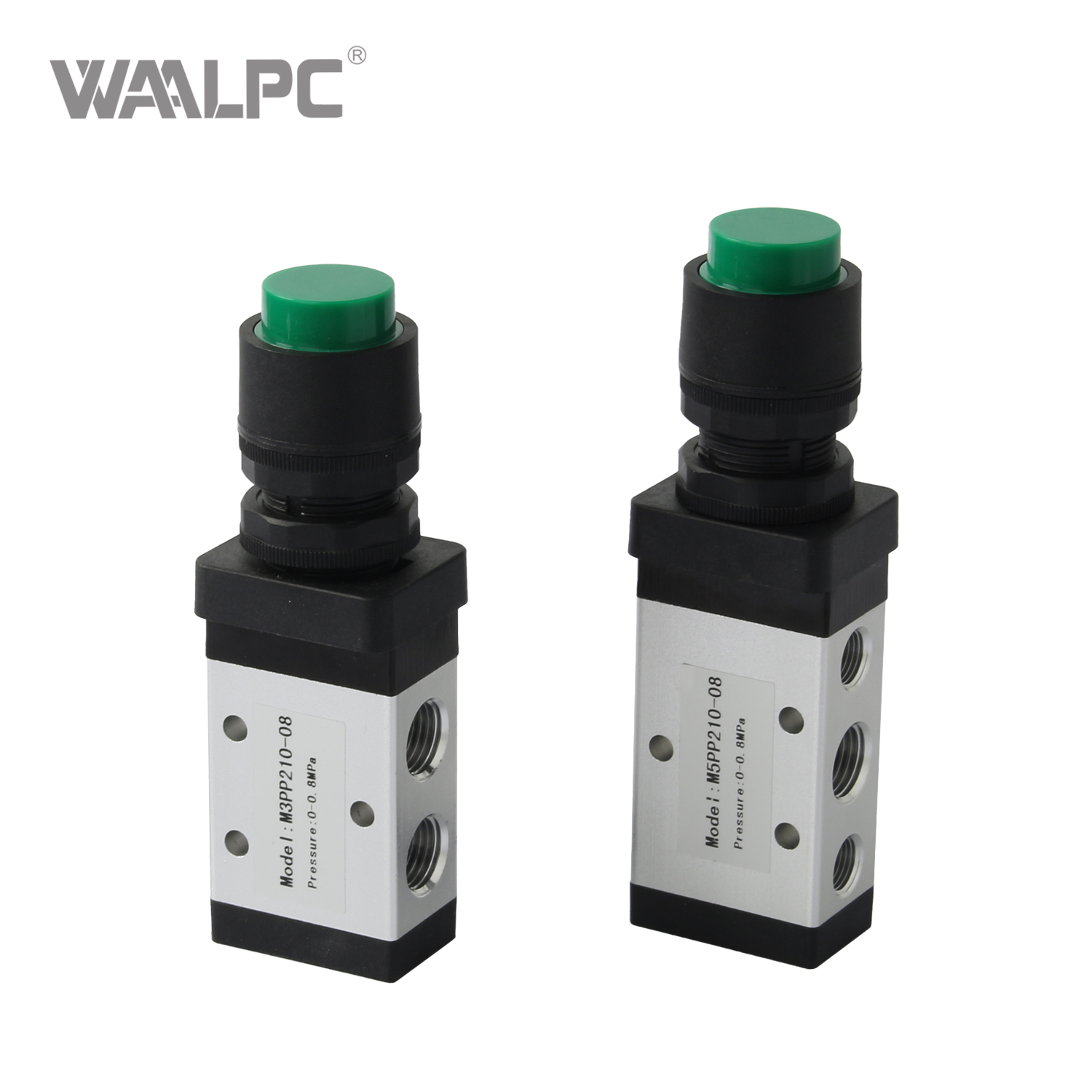 Pneumatisches mechanisches Druckknopf-Luftventil der Serie M3 M5