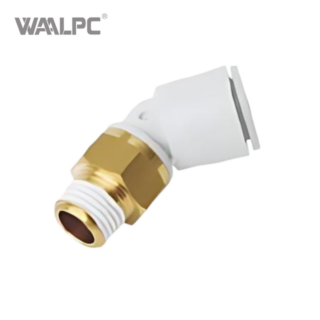 Pneumatic Hose Quick Fittings Mini 45&deg; Elbow Connector SMC Type