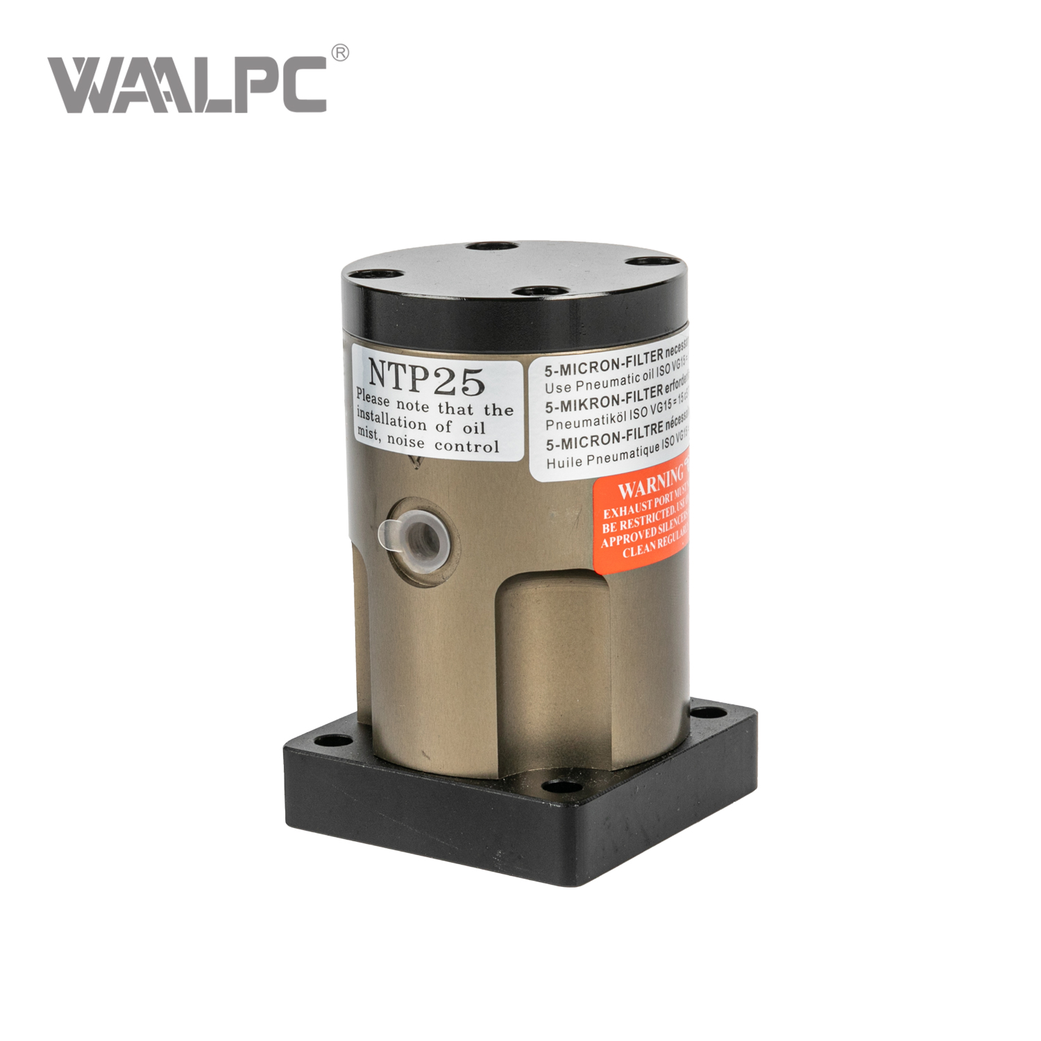 Piston Reciprocating Pneumatic Vibrator Hammer NTP Series Linear Vibration Industrial Bulkhead Vibrator