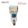 0.3um 0.01um Precision Air Line Filter | Micrometer Adjustable Oil Drip Rate | for Tools, Cylinders & Valves