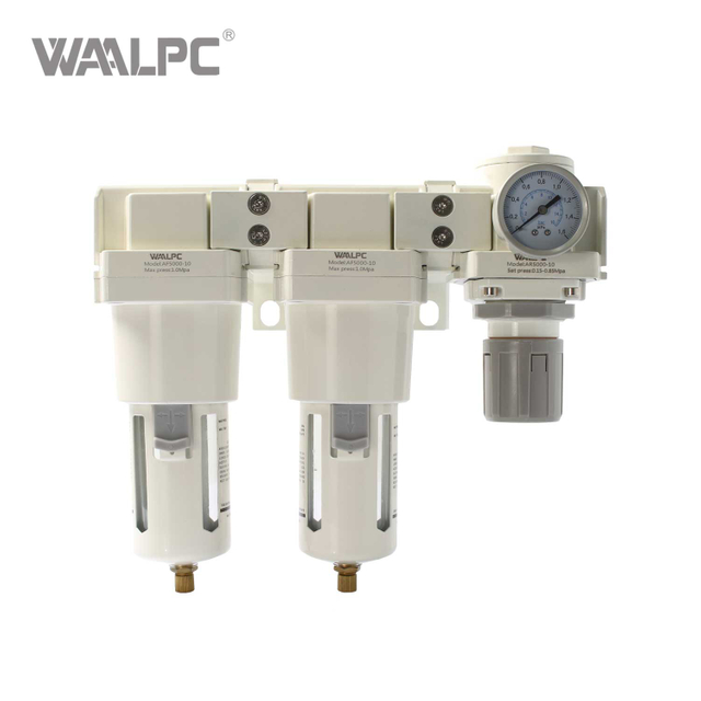 Airtac FRL Combinação Affr Lubricadora Serie Pneumática Unidade de Tratamento de Arrogem Air Pneumática REGULADOR DO FILTRO DUPLO