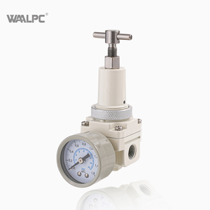 16Bar Air Source Treatment 3/4 Wholesaler Pneumatic Aluminum Alloy Air Pressure Regulator 1/2'' 