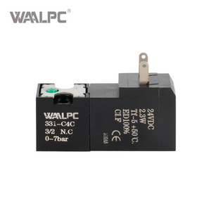  15mm Solenoid Valves 331-C4C Pneumatic 6V/12V/24V 3/2 NC Pilot for Sock Knitting Machine