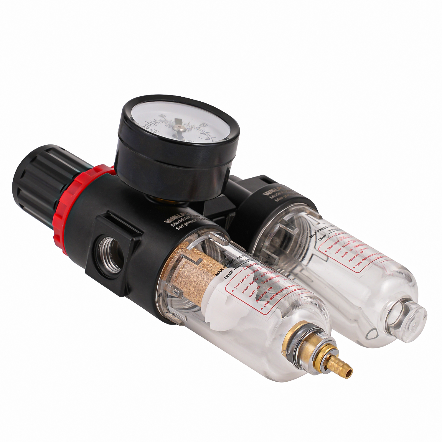 AFC2000 PT NPT 1/4 1/2 Inch Air Filter Regulator Lubricator Combination for Pneumatic Hydraulic Equipments