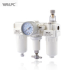 AR2000-02DW 16 Bar 1/4 3/8 1/2 3/4Air Source Treatment Pneumatic Metal Aluminum Alloy Air Pressure Regulator