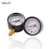 Y60 40mm 50mm 60mm Aluminum Alloy 1/4'' 1/8'' Port Size 10~16bar Stainless Steel Bottom Connection Back Connection Pressure Gauge