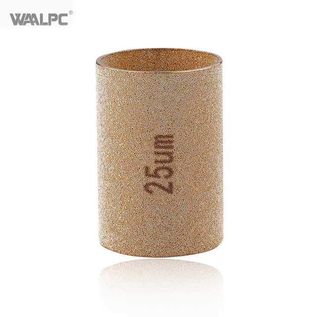 Copper Filter Element 5um 25um 40um Hydraulic Oil Filter Element Pneumatic Accessories Air Filter Element
