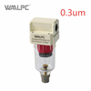 0.3um 0.01um Precision Air Line Filter | Micrometer Adjustable Oil Drip Rate | for Tools, Cylinders & Valves