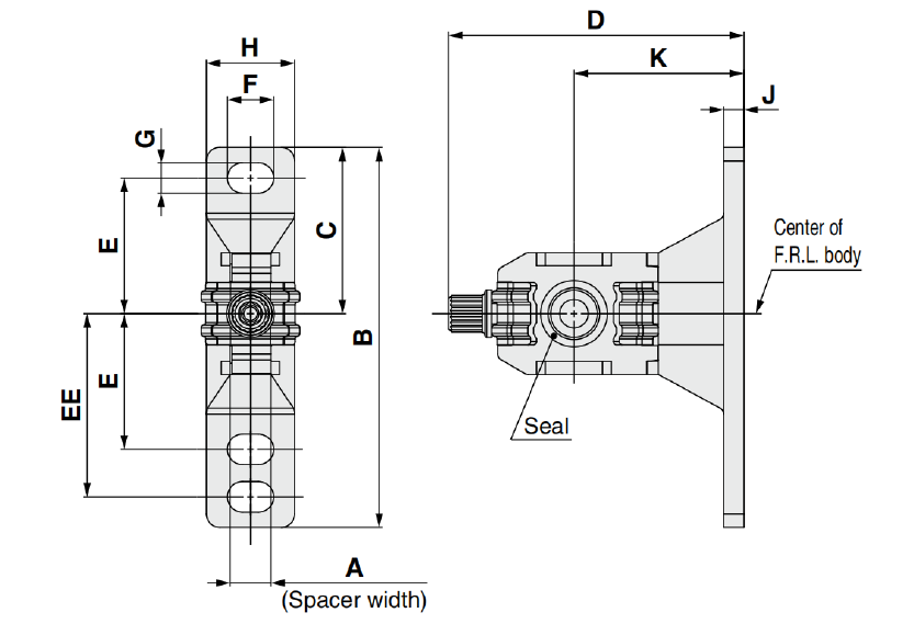 브래킷 파티션 포함