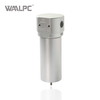 High-Pressure Air Filter 20μm 40μm Filtration 4.0 MPa Max Pressure Stainless Steel Series Body QSLH Series Equivalent for Industrial Automation