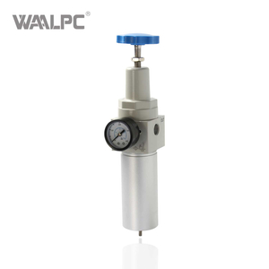 Filterregulator 20μm 40 μm filtratie 0,15-3,5 MPa Drukregeling G1/4-G1 PORT QFRH-serie CE gecertificeerd voor industriële pneumatische systemen